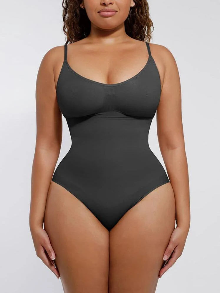 Seamless sculpting one-piece shapewear thong – Waist & abdomen control