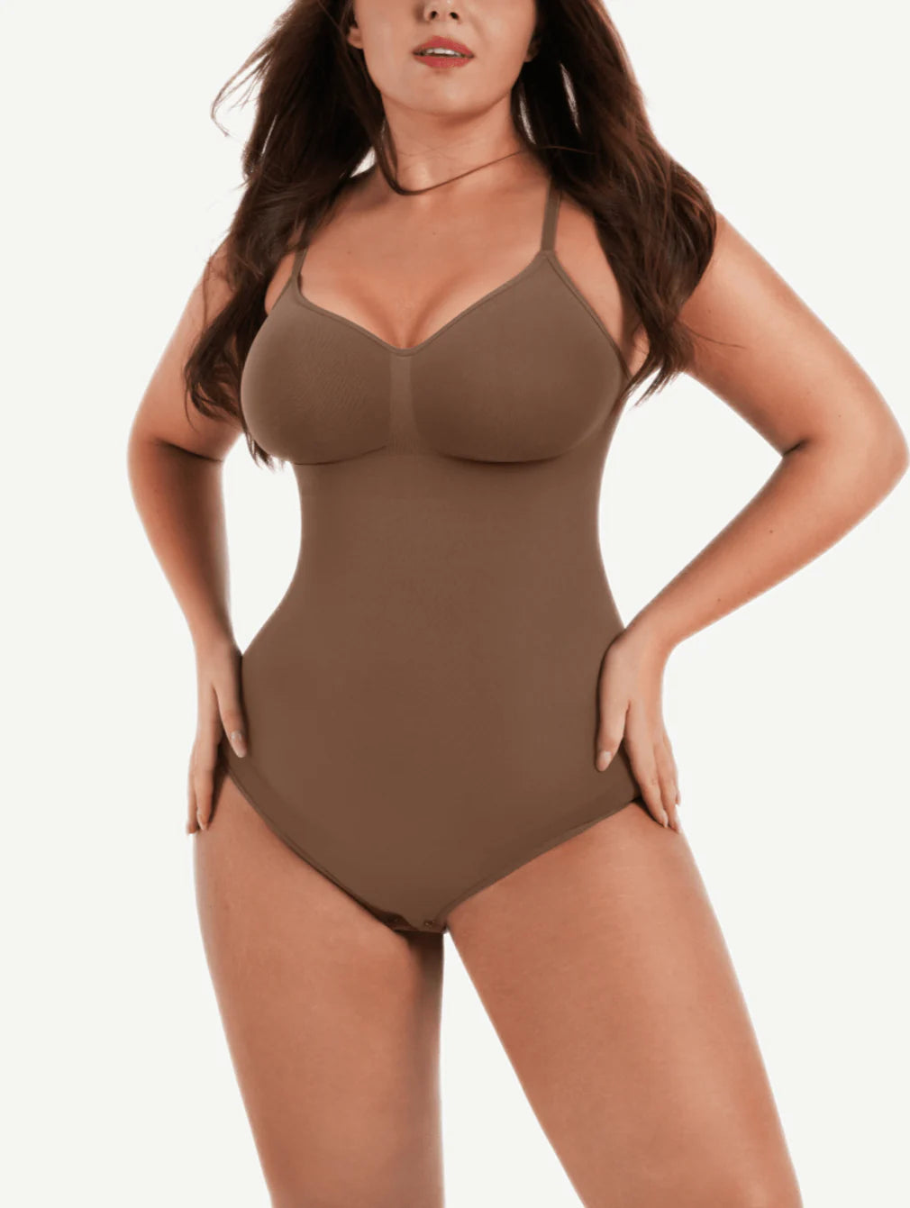 Seamless sculpting one-piece shapewear thong – Waist & abdomen control
