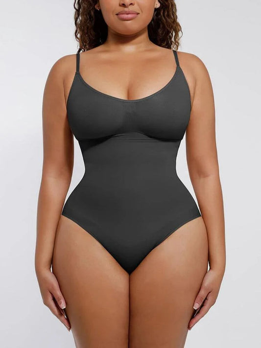 Seamless sculpting one-piece shapewear thong – Waist & abdomen control
