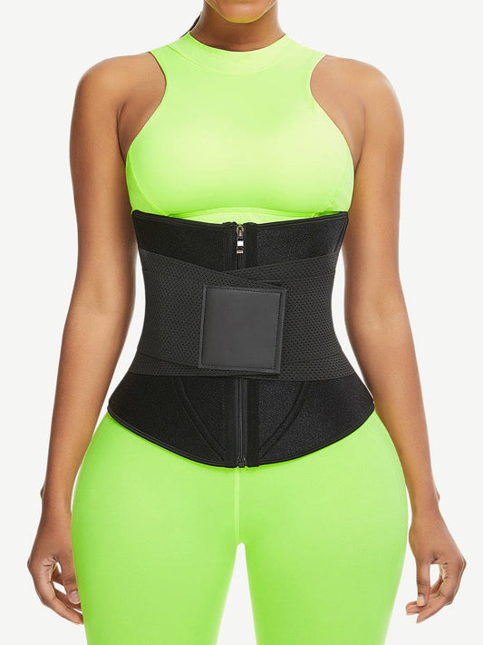 Slimming High Compression Neoprene Waist Trainer –  10 Steel Bones
